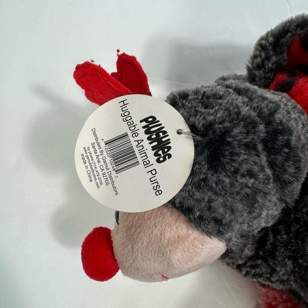 Plushies Huggable Purse lady bug Plush -Handbag clutch - Picture 3 of 9